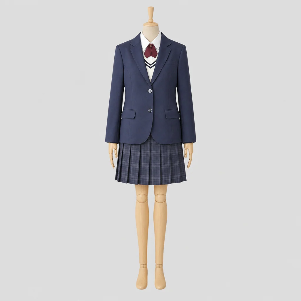 村松高校の女子の制服のイメージ