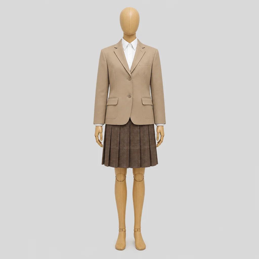 上越総合技術高校の女子の制服のイメージ
