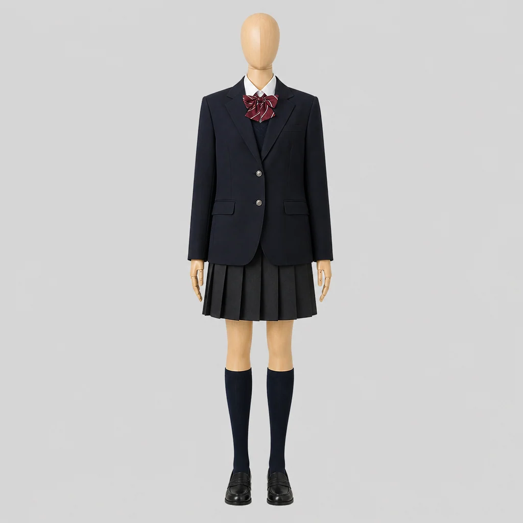阿賀野高校の制服のイメージ