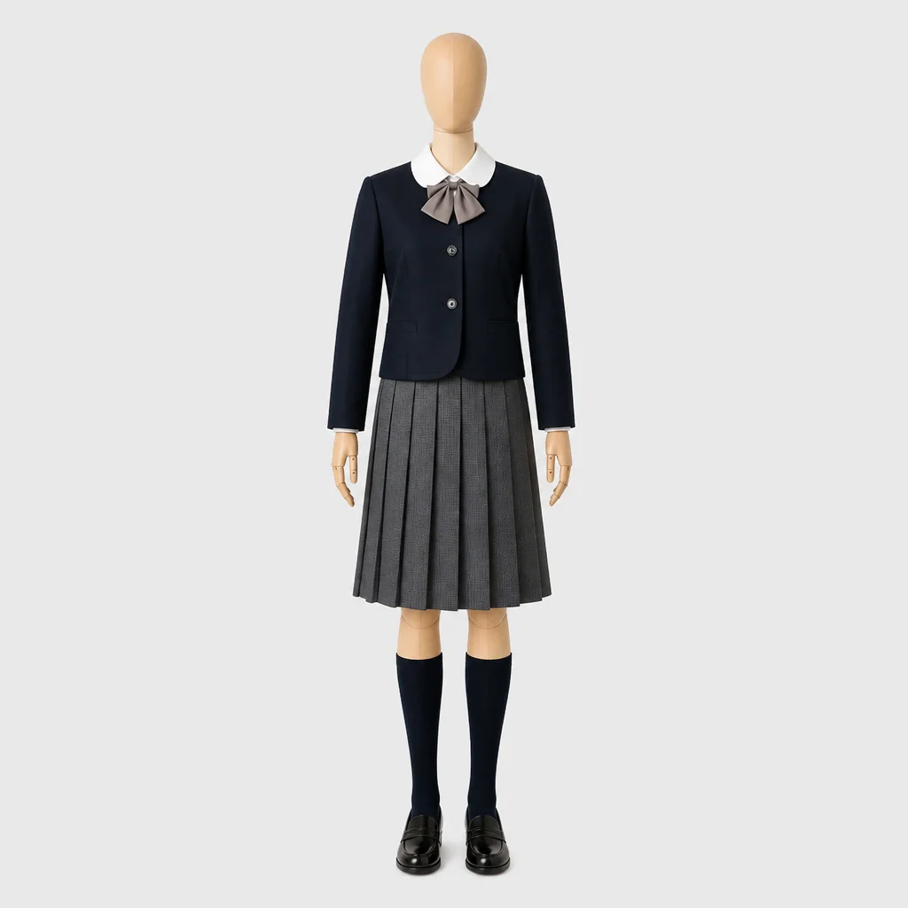 中越高校の制服のイメージ