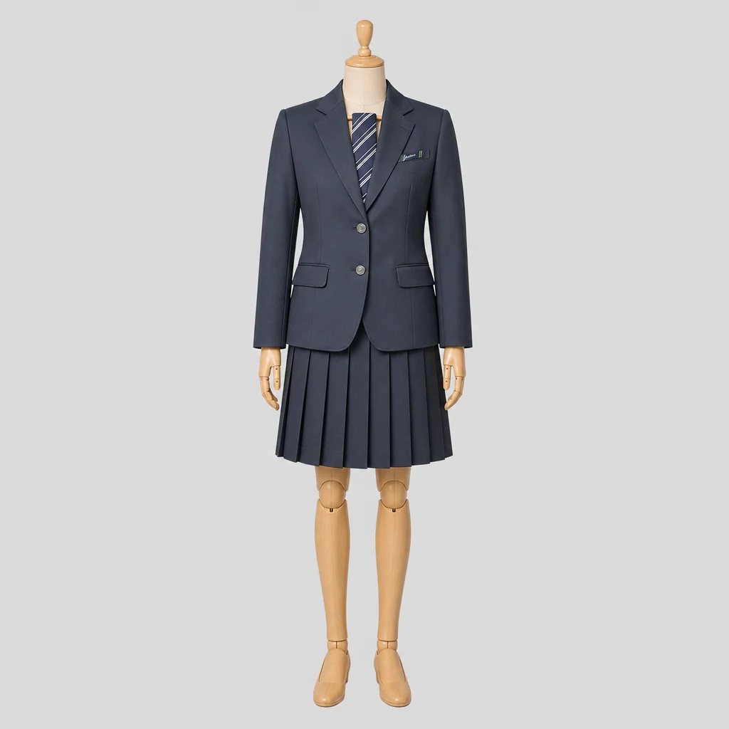 上越高校の女子の制服のイメージ