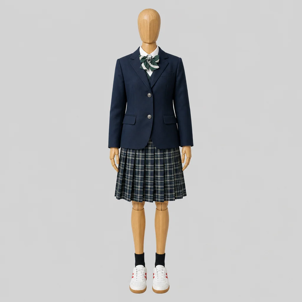 中央農業高校の女子の制服のイメージ