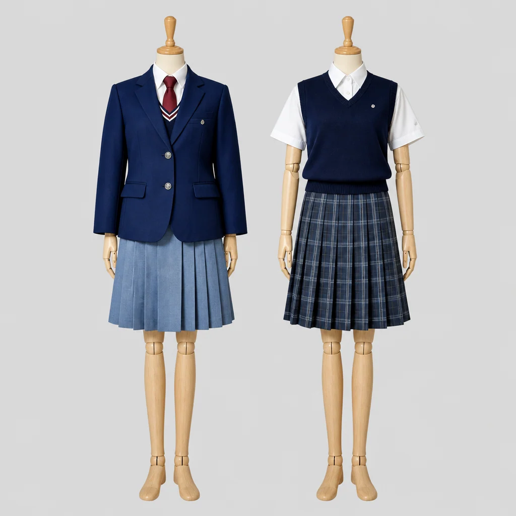 石動高校の制服のイメージ