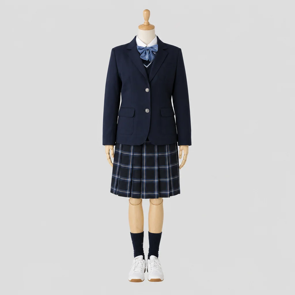 高岡第一高校の女子の制服のイメージ