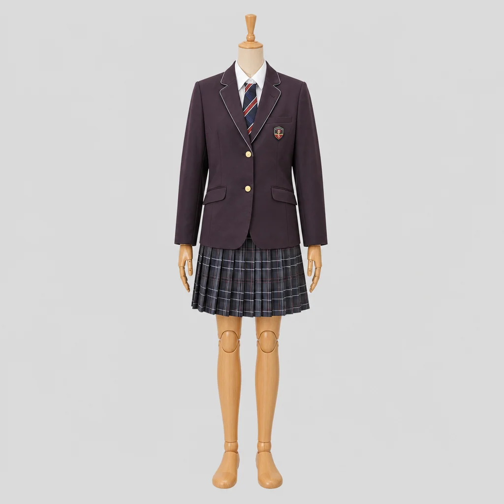 金沢錦丘高校の女子の制服のイメージ