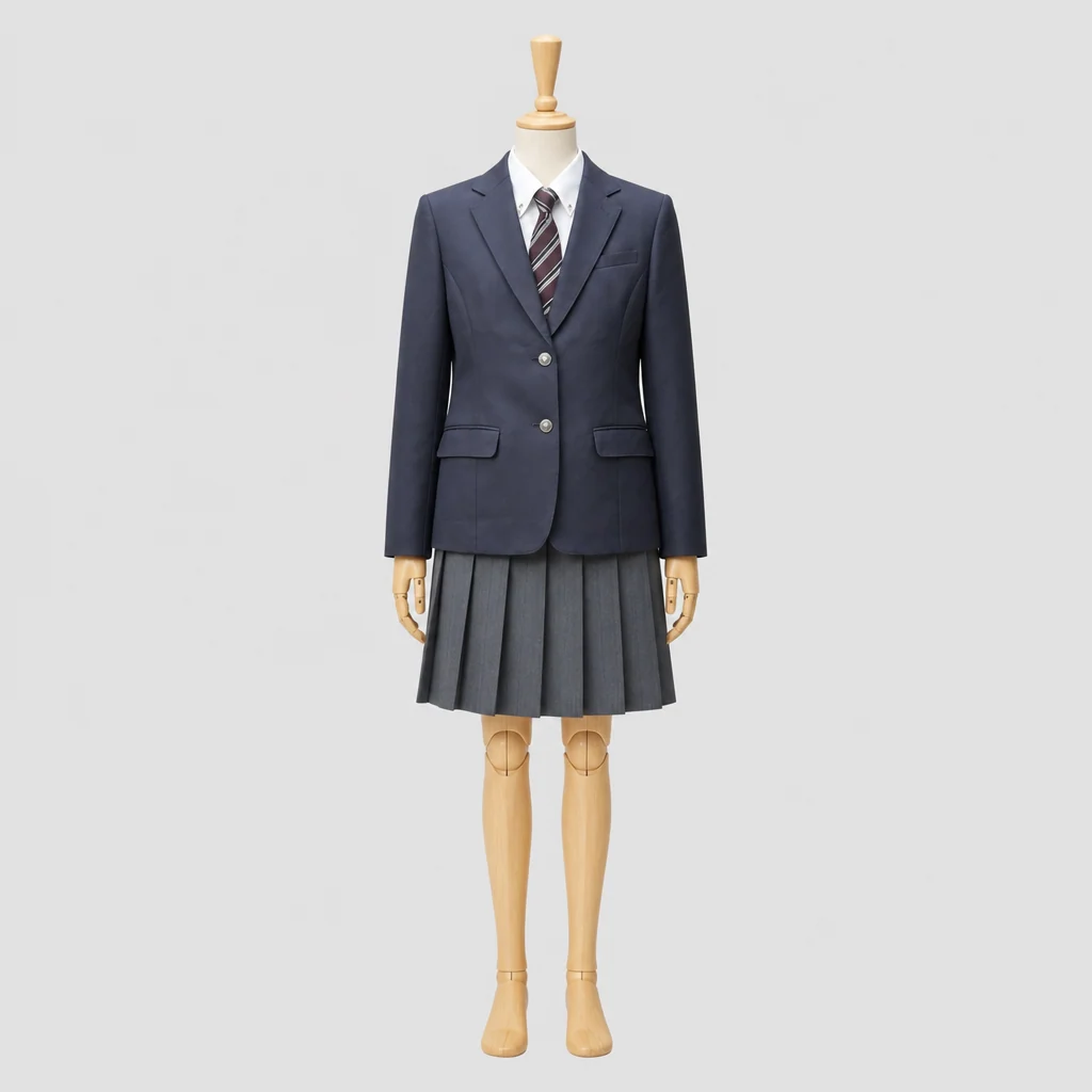金沢商業高校の制服のイメージ
