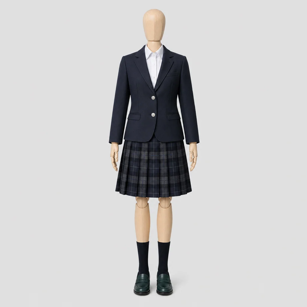 小松市立高校の女子の制服のイメージ