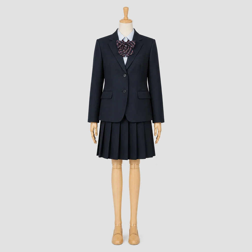 野々市明倫高校の女子の制服のイメージ