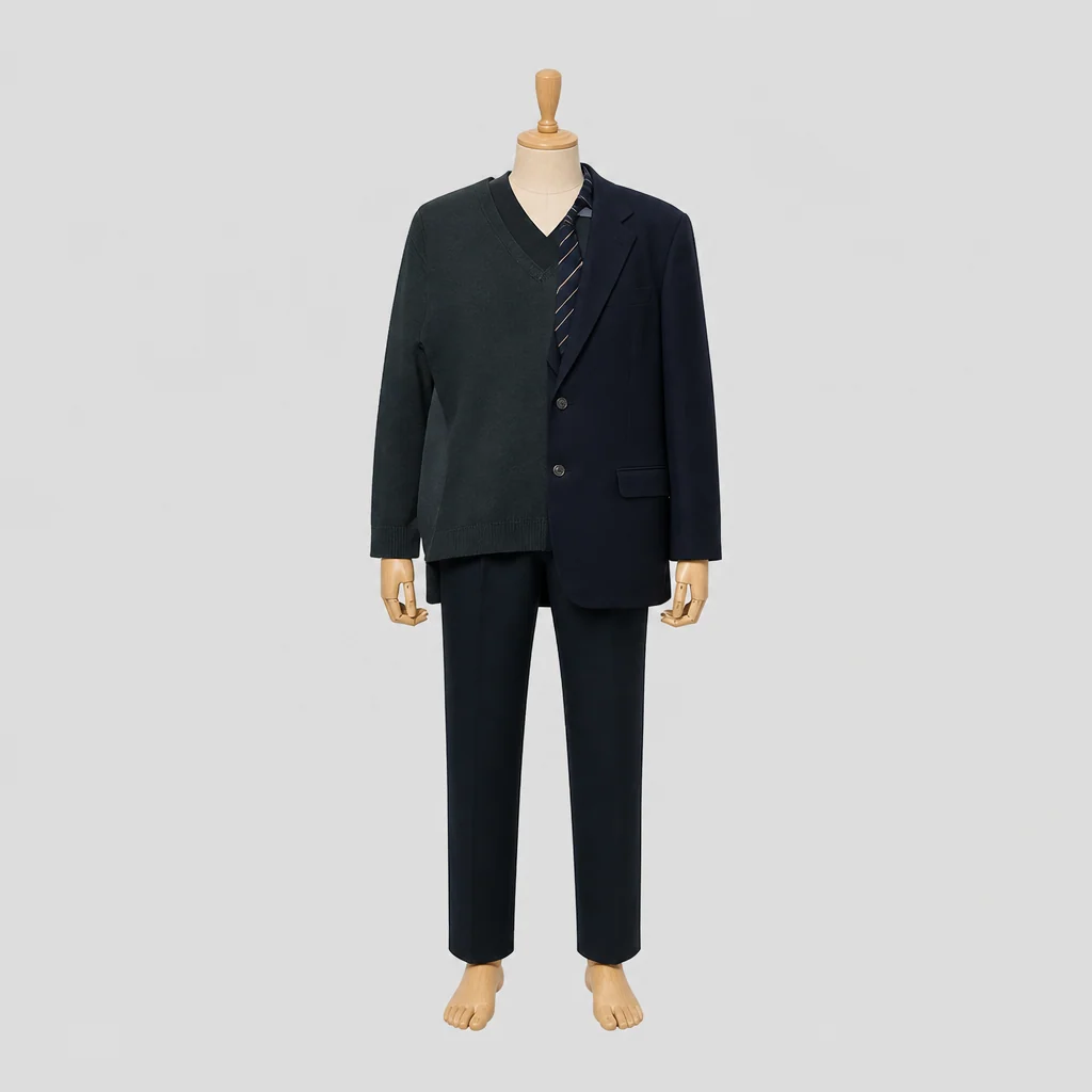 野々市明倫高校の男子の制服のイメージ