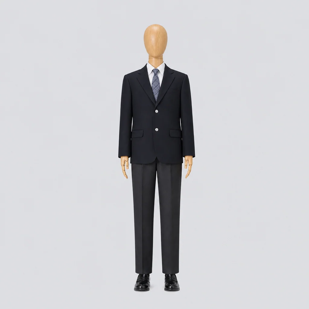 内灘高校の制服のイメージ