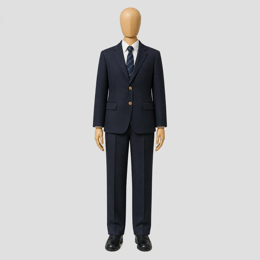 志賀高校の制服のイメージ