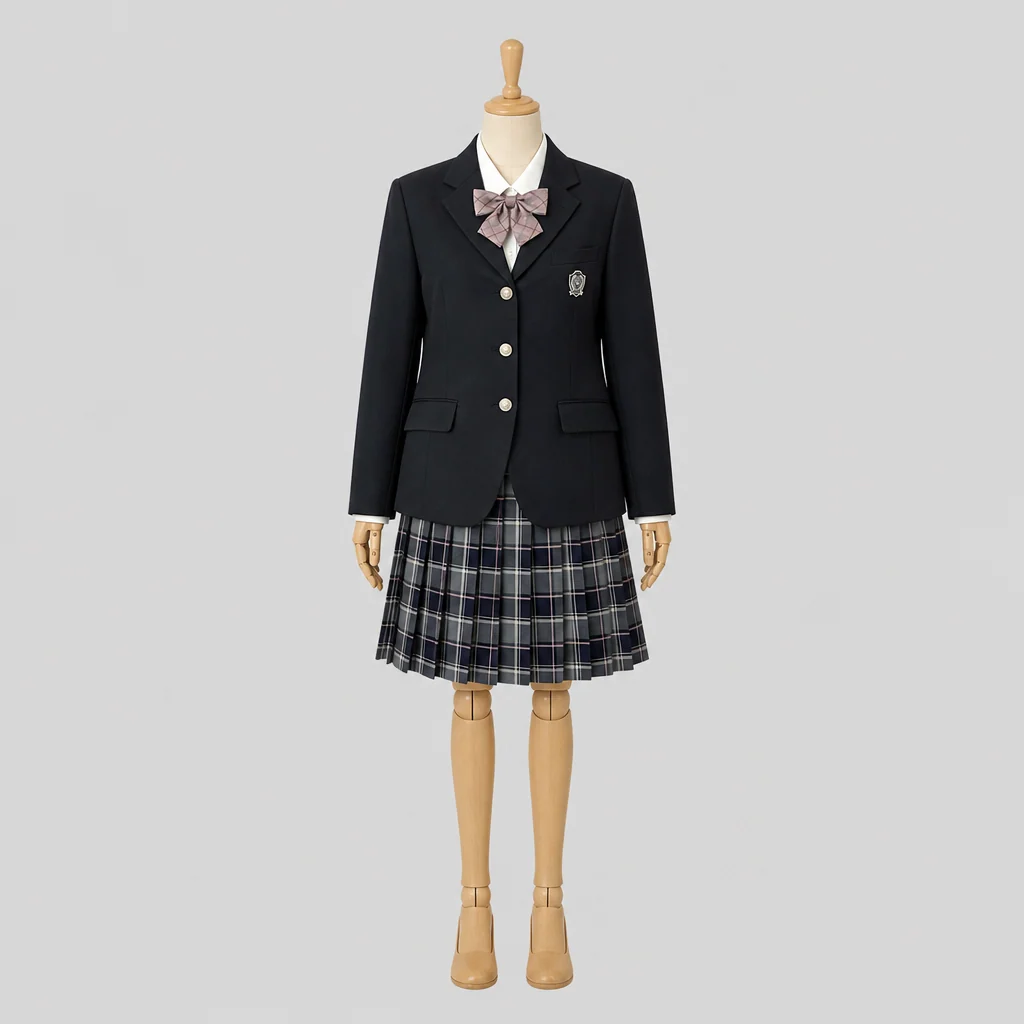若狭東高校の女子の制服のイメージ