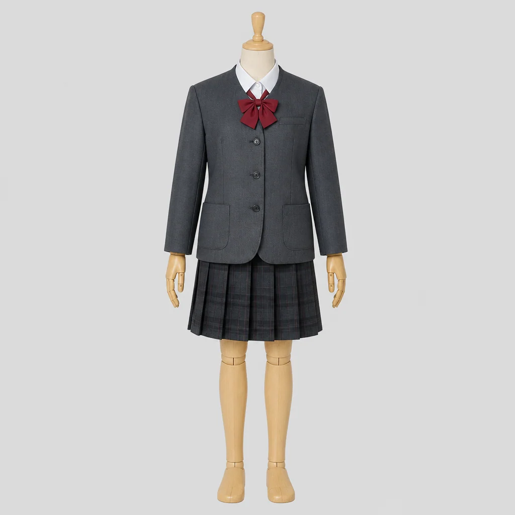 福井商業高校の女子の制服のイメージ