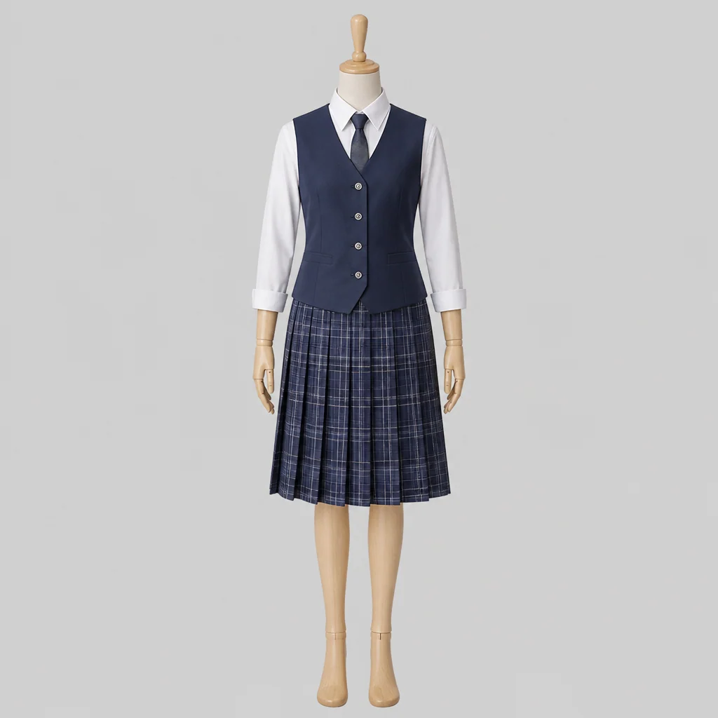 富士北稜高校の女子の制服のイメージ