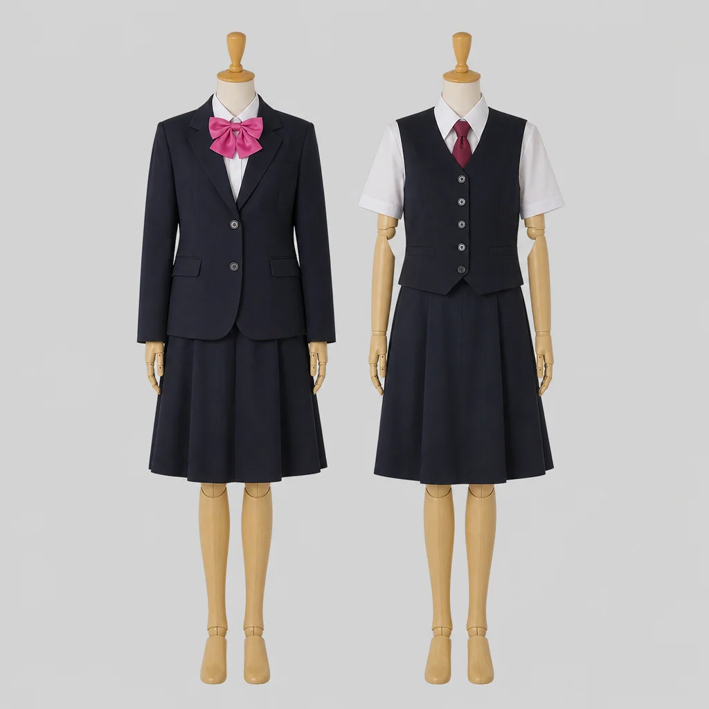 日本航空高校の女子の制服のイメージ