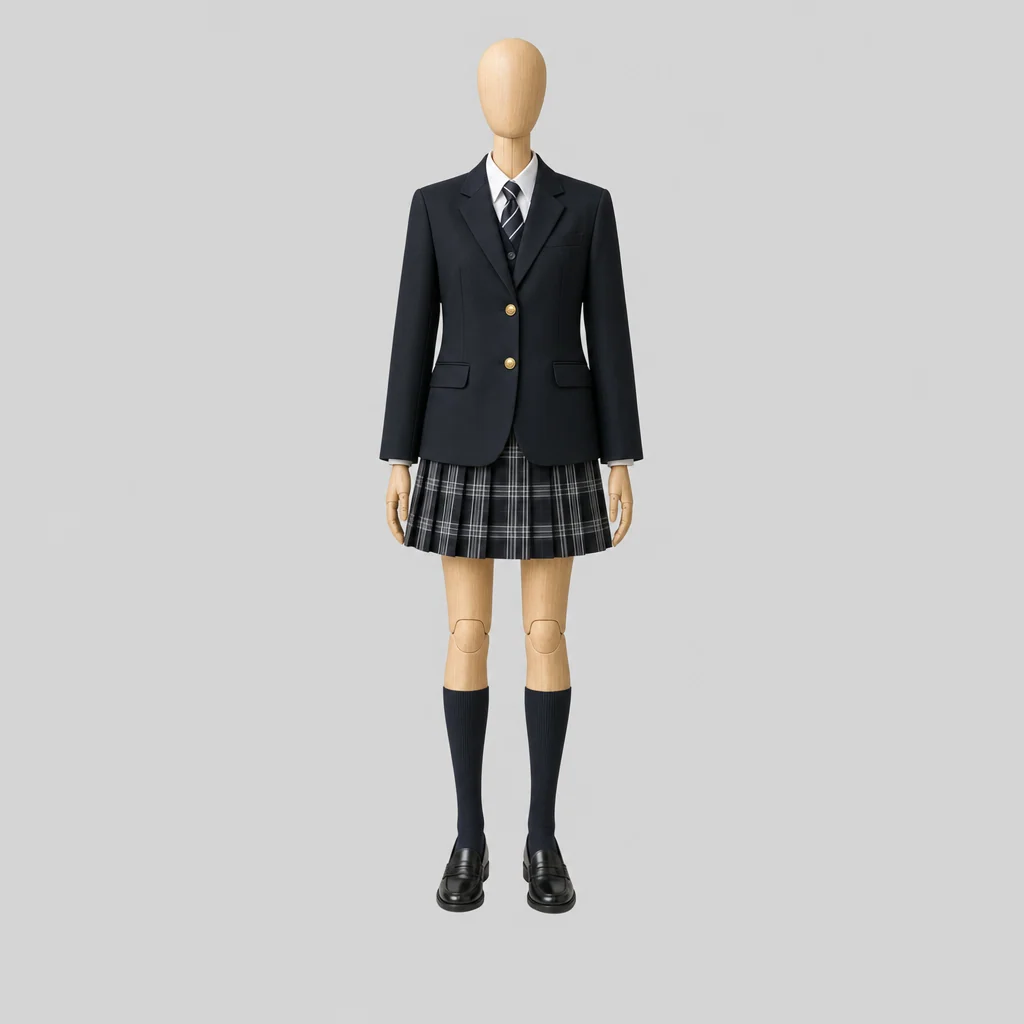 長野県松代高校の制服のイメージ