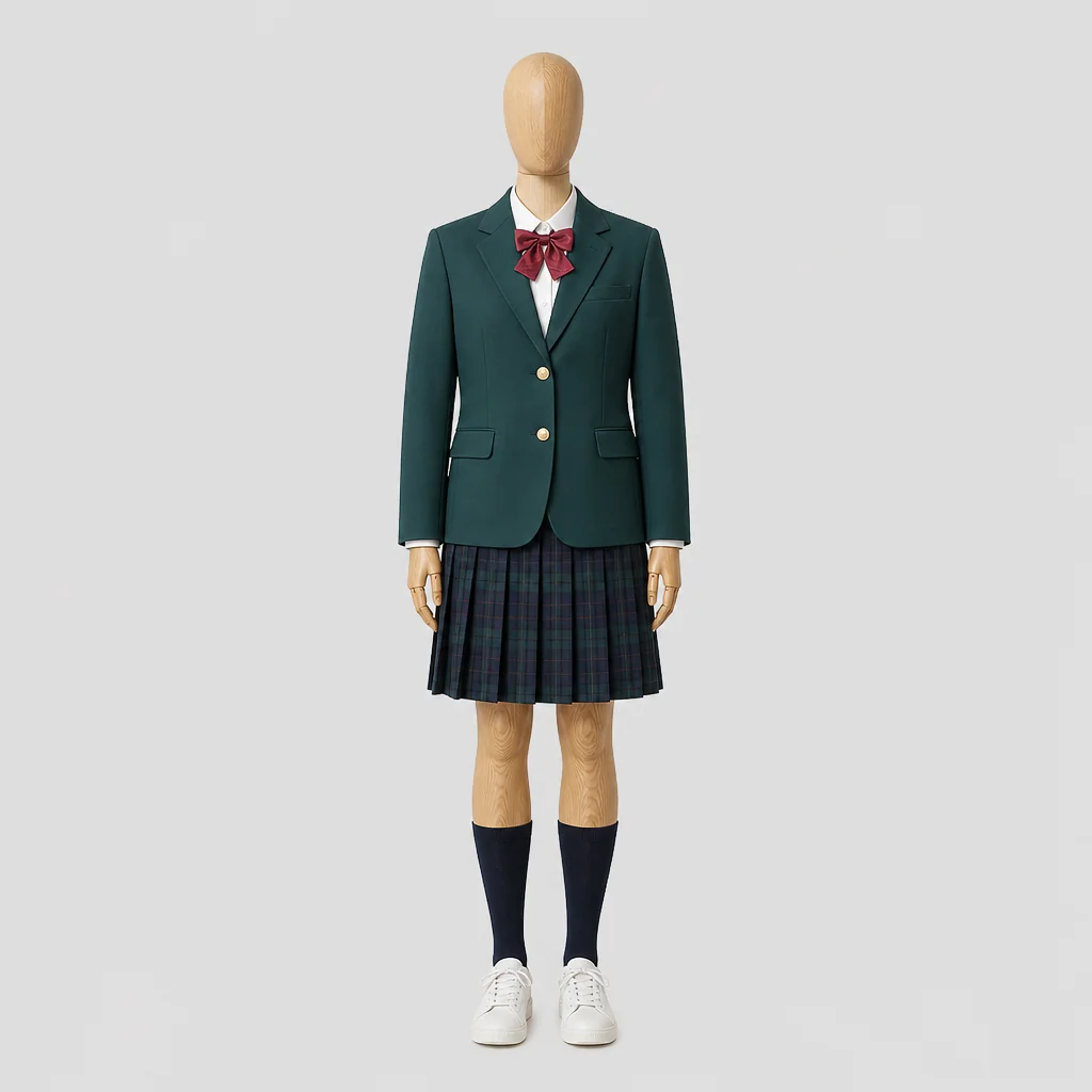長野県下伊那農業高校の制服のイメージ