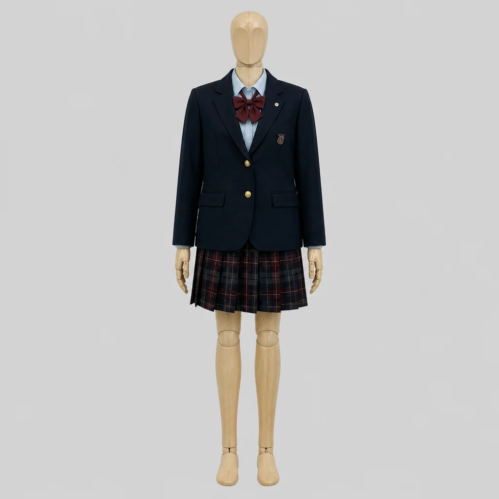 長野県屋代南高校の制服のイメージ