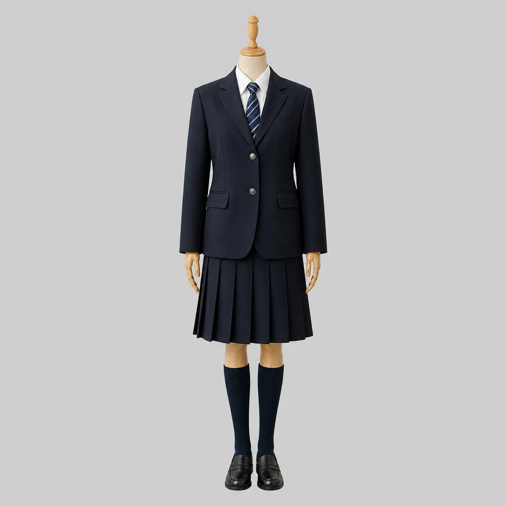 長野県東御清翔高校の制服のイメージ