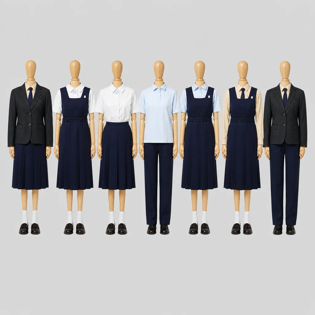 長野清泉女学院高校の制服のイメージ