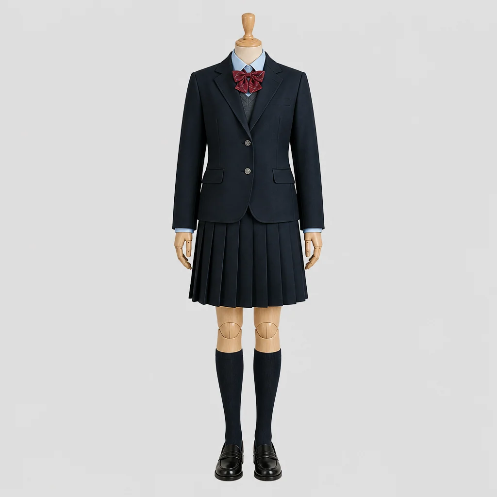 文化学園長野高校の女子の制服のイメージ