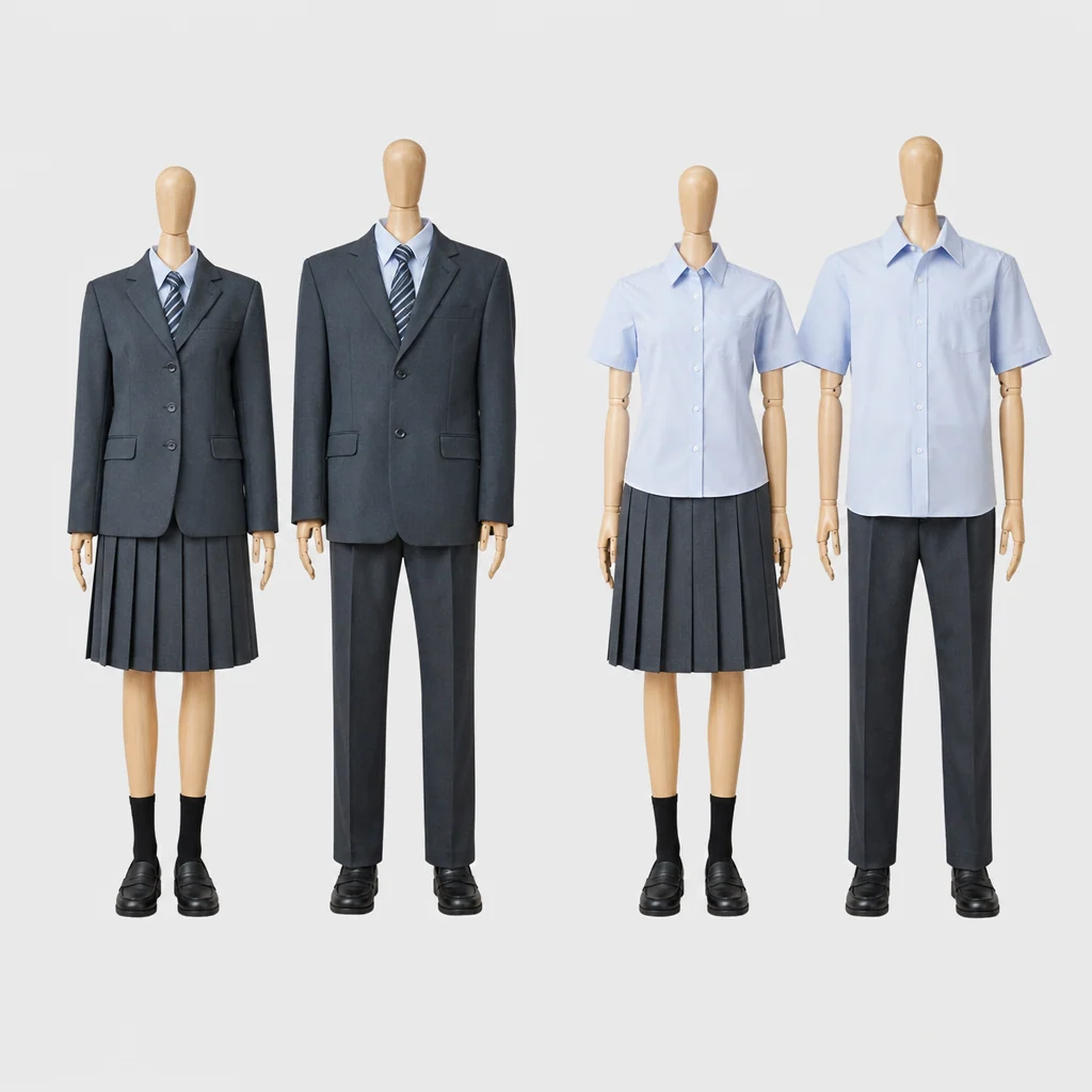 長野俊英高校の制服のイメージ