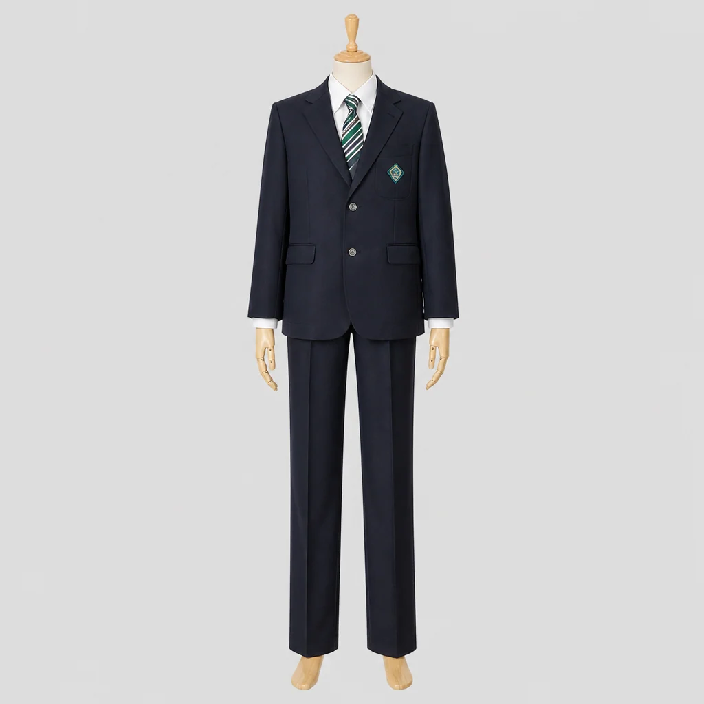 松商学園高校の男子の制服のイメージ
