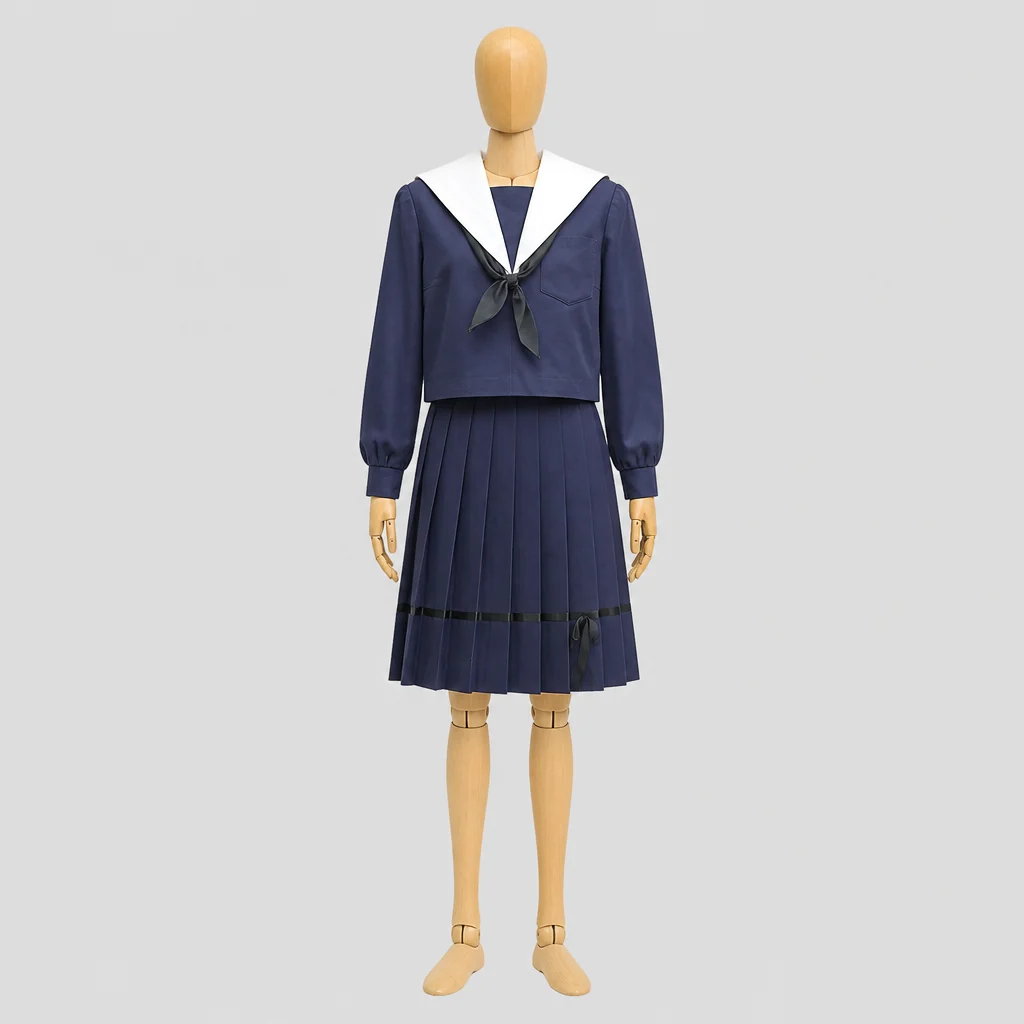 加納高校の女子の制服のイメージ