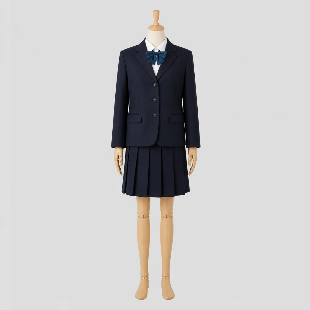 岐阜城北高校の制服のイメージ