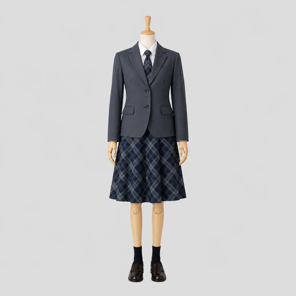 武義高校の女子の制服のイメージ