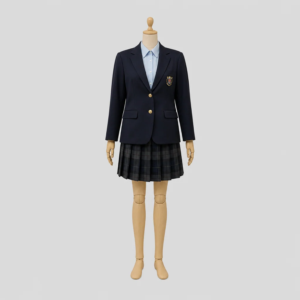 加茂高校の制服のイメージ