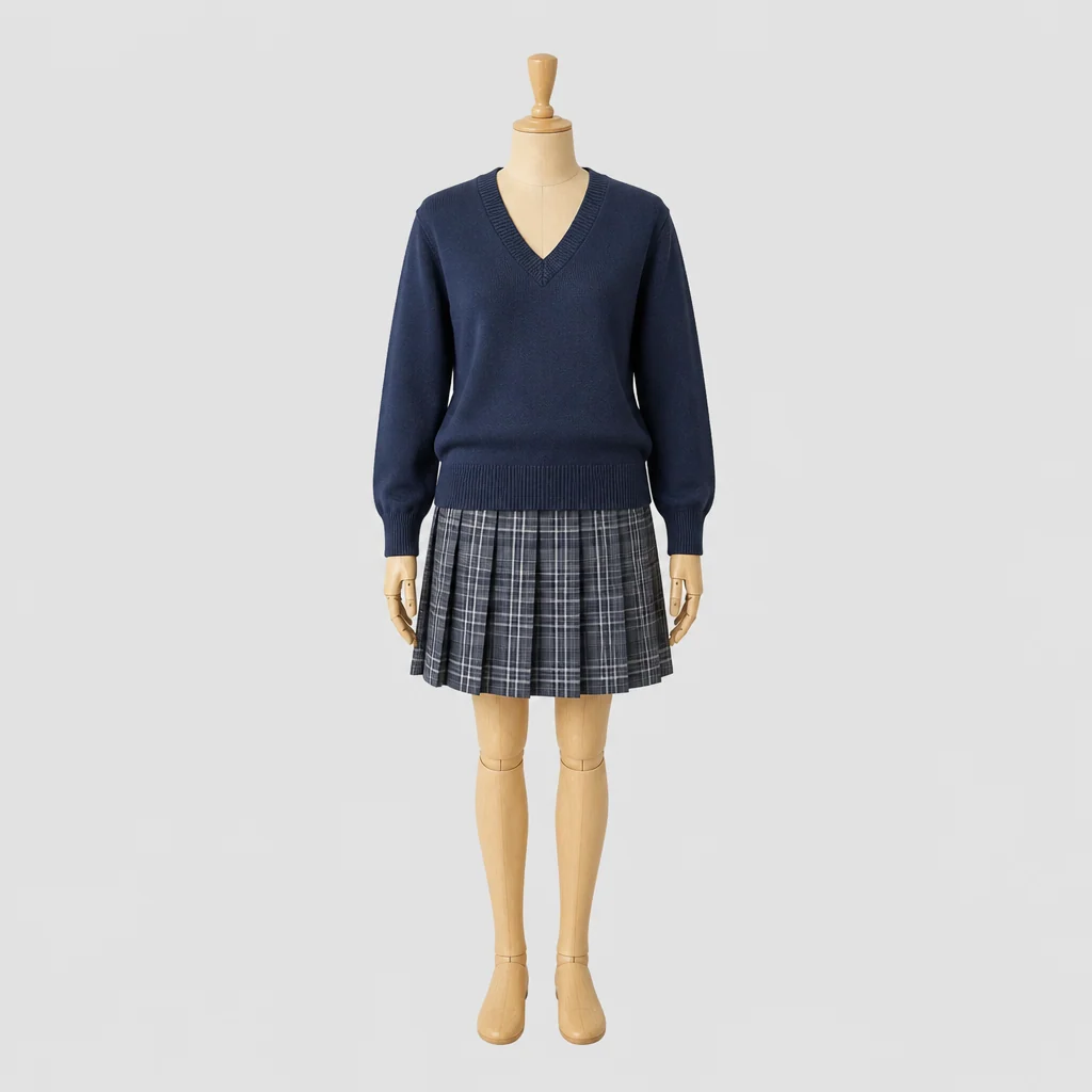 各務原高校の女子の制服のイメージ
