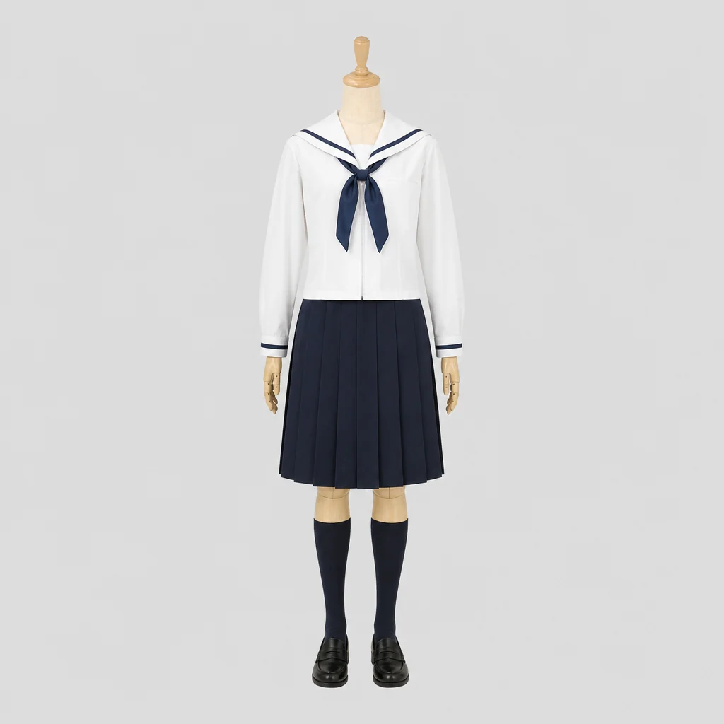 吉城高校の制服のイメージ