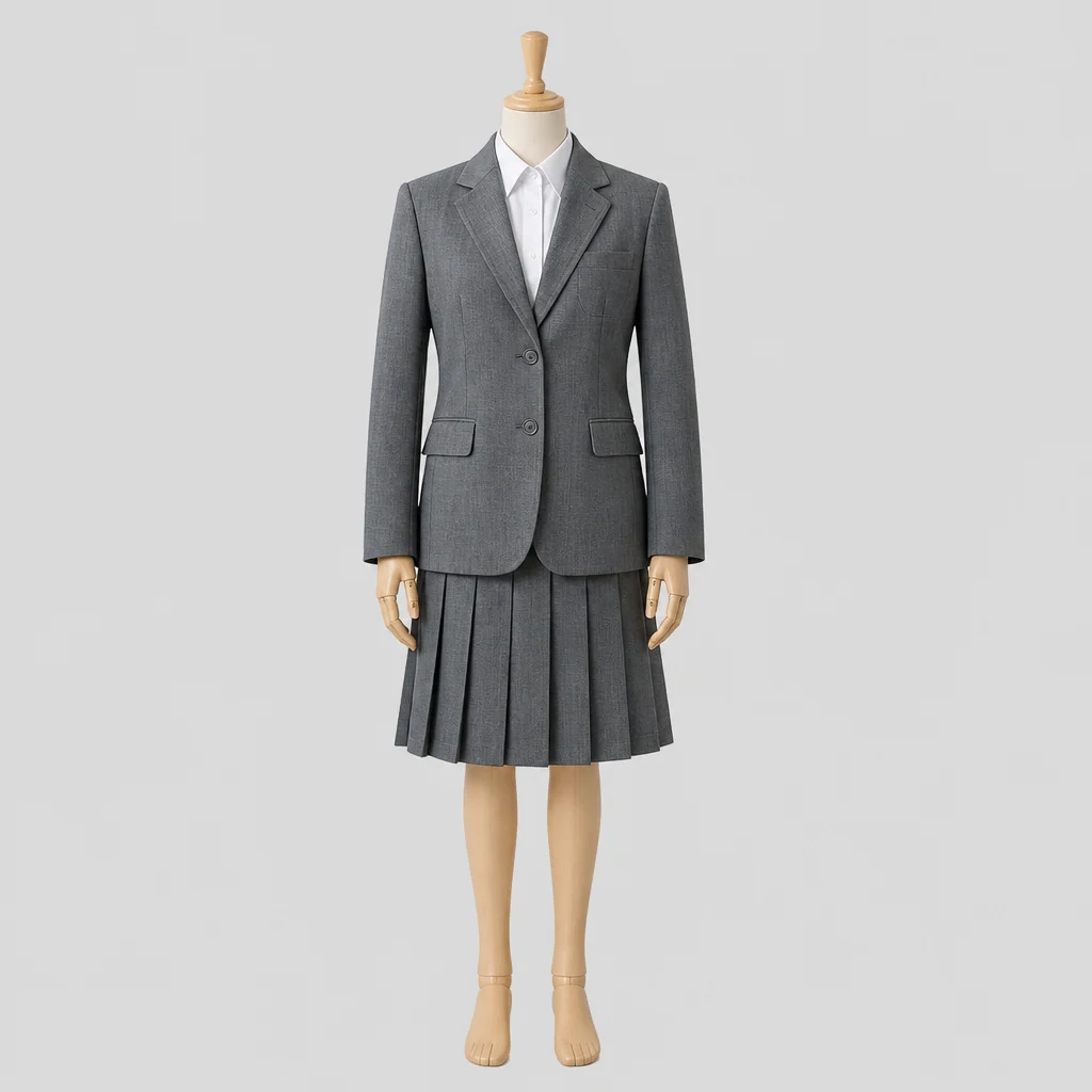 郡上高校の女子の制服のイメージ