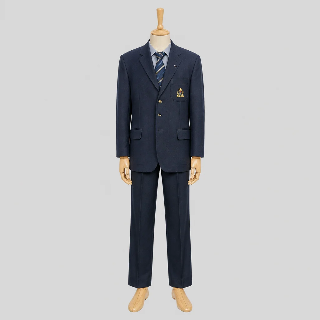 東濃高校の男子の制服のイメージ