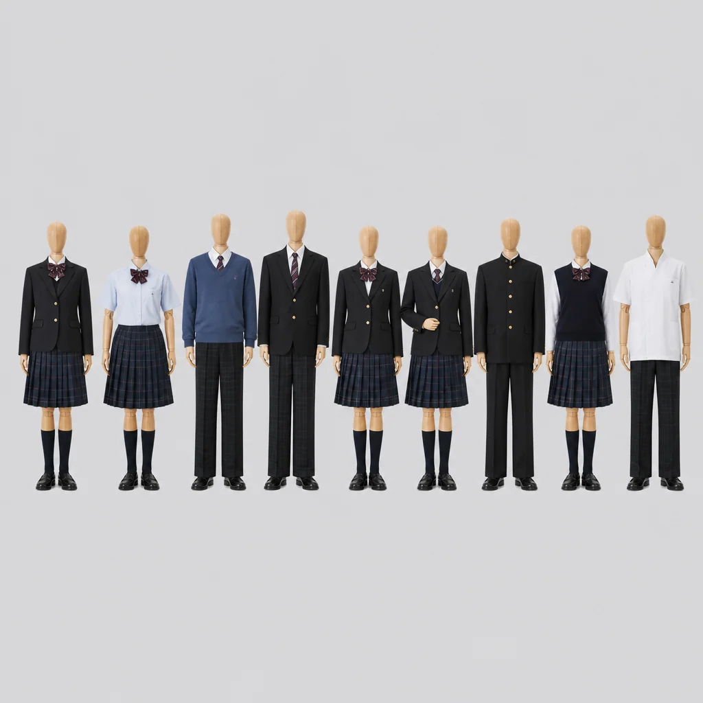 済美高校の制服のイメージ