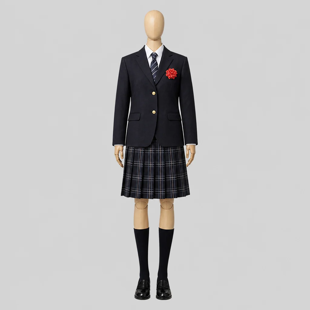 清凌高校の制服のイメージ