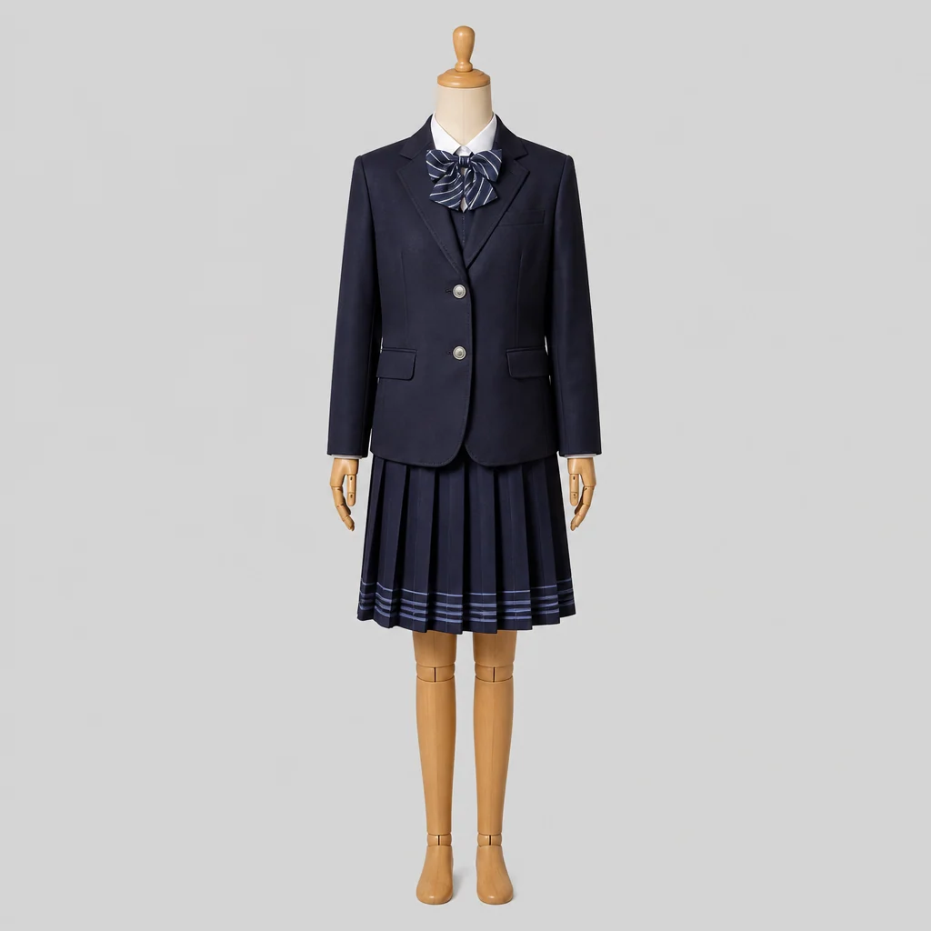 岐阜女子高校の女子の制服のイメージ