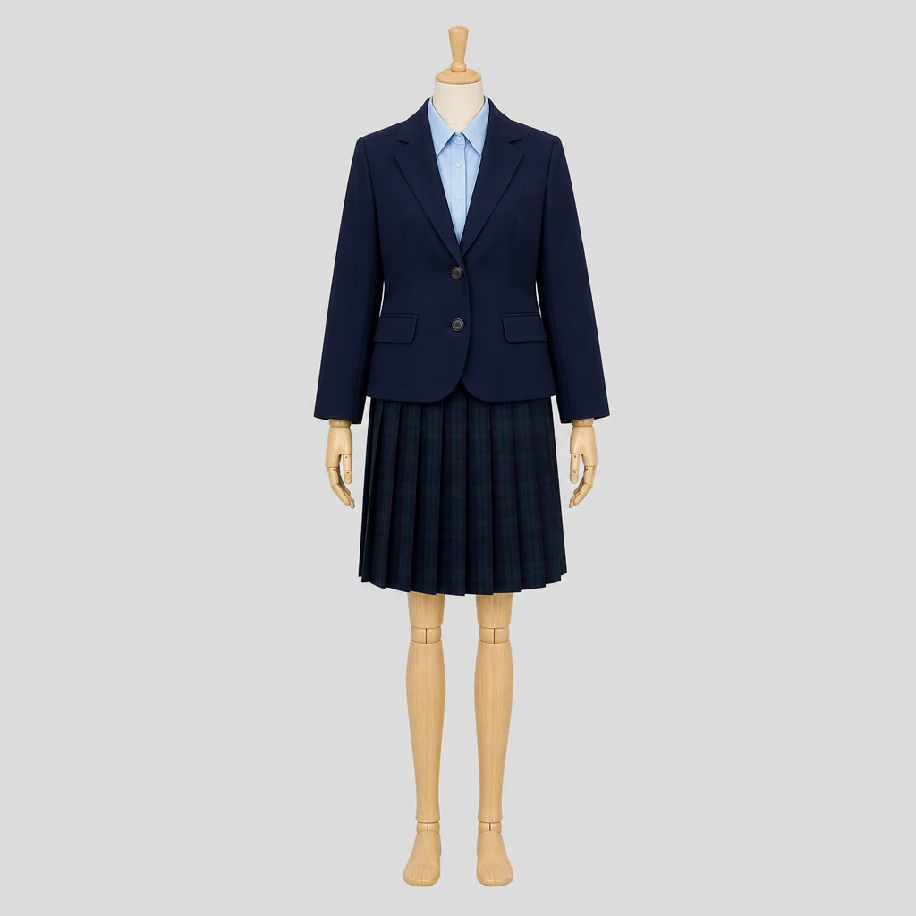 御殿場高校の女子の制服のイメージ