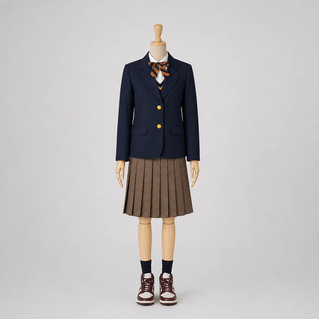 吉原高校の制服のイメージ