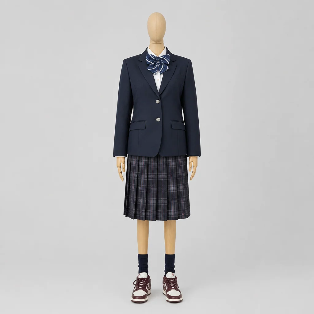 富岳館高校の制服のイメージ