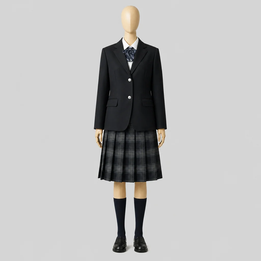 清水南高校の制服のイメージ