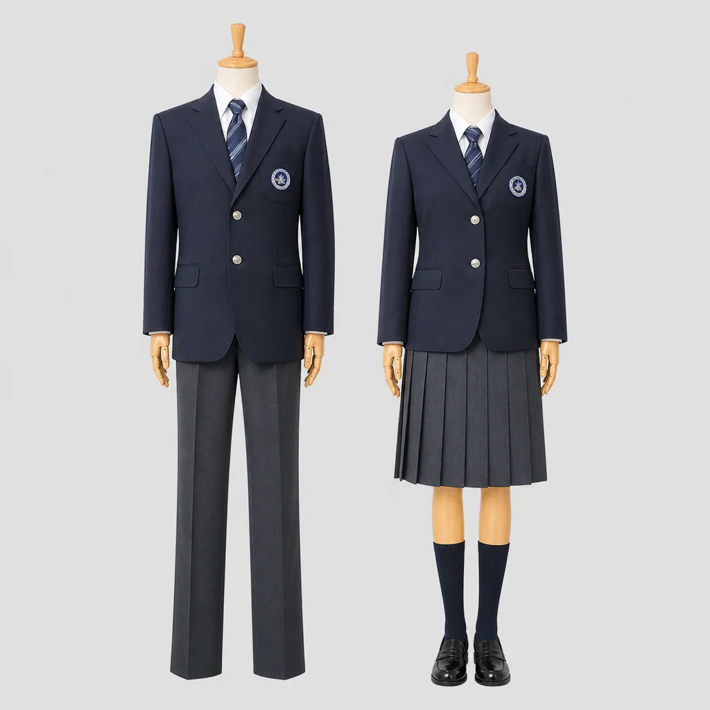 焼津水産高校の制服のイメージ