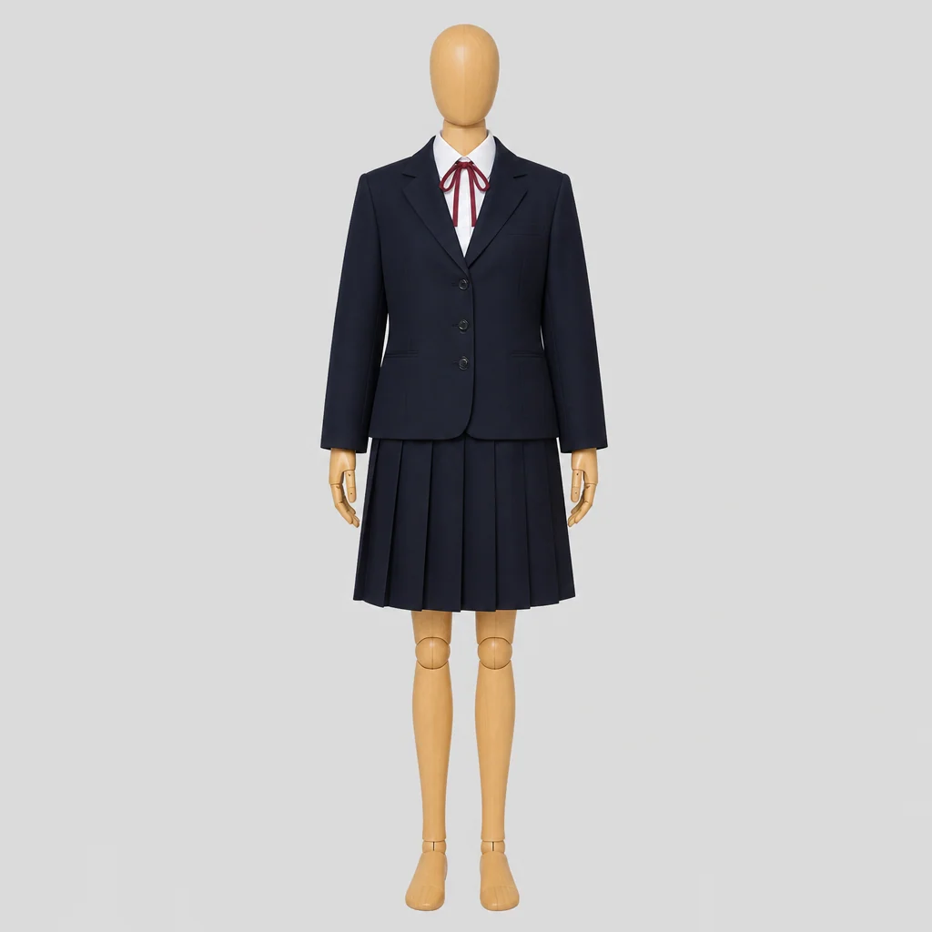 浜名高校の女子の制服のイメージ