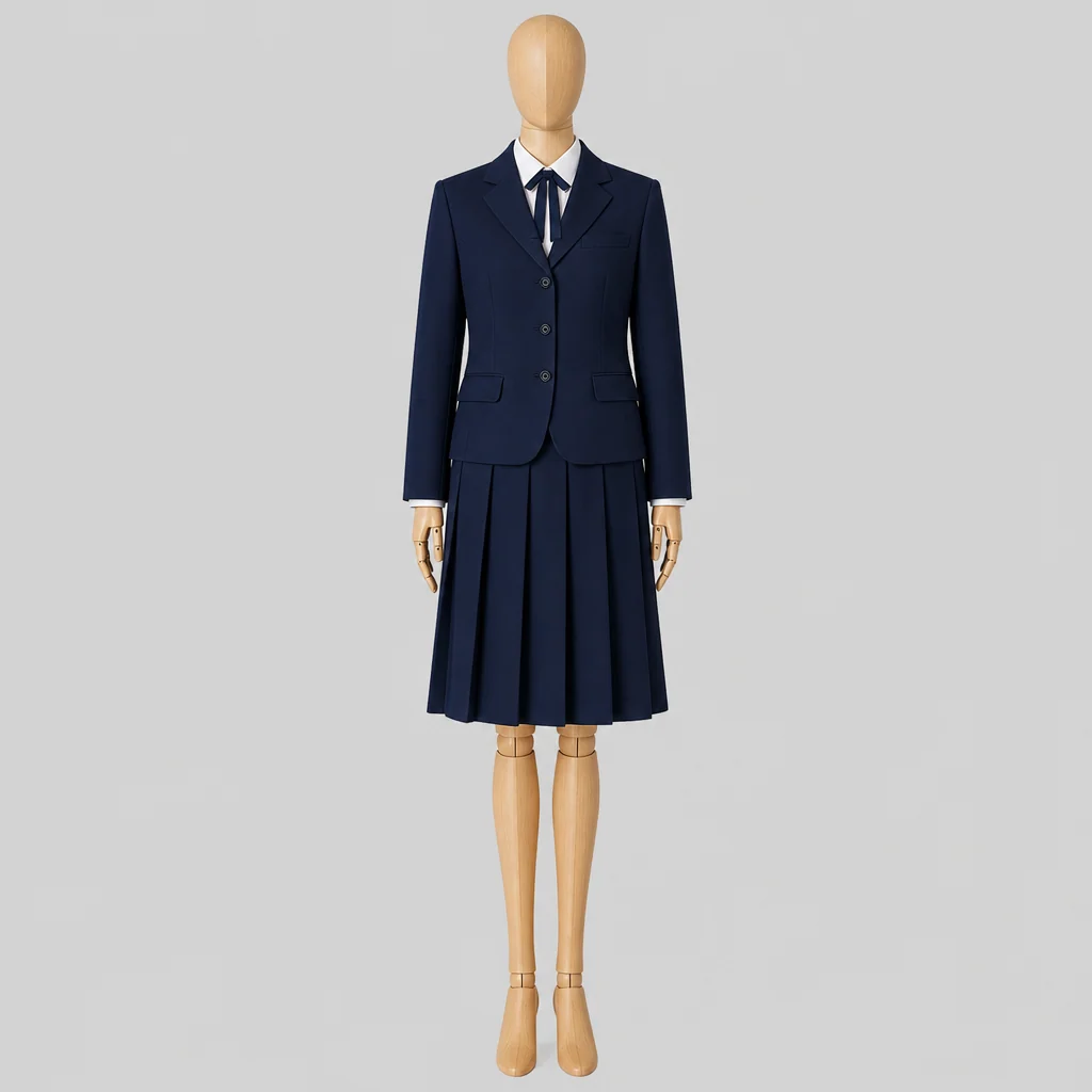 浜北西高校の制服のイメージ