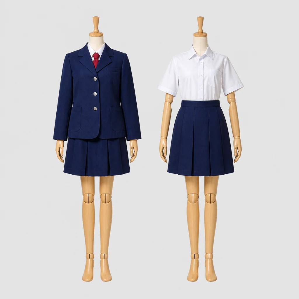 駿河総合高校の制服のイメージ