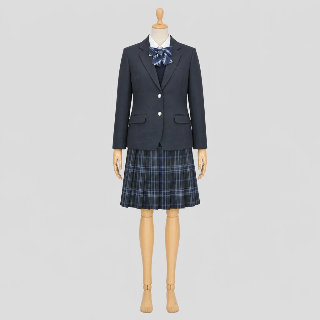 清流館高校の女子の制服のイメージ