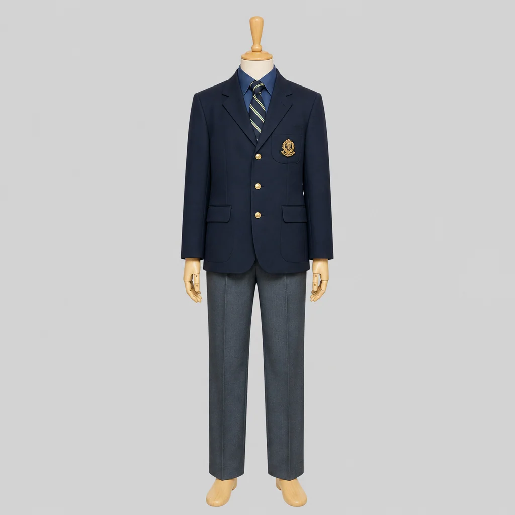 飛龍高校の男子の制服のイメージ