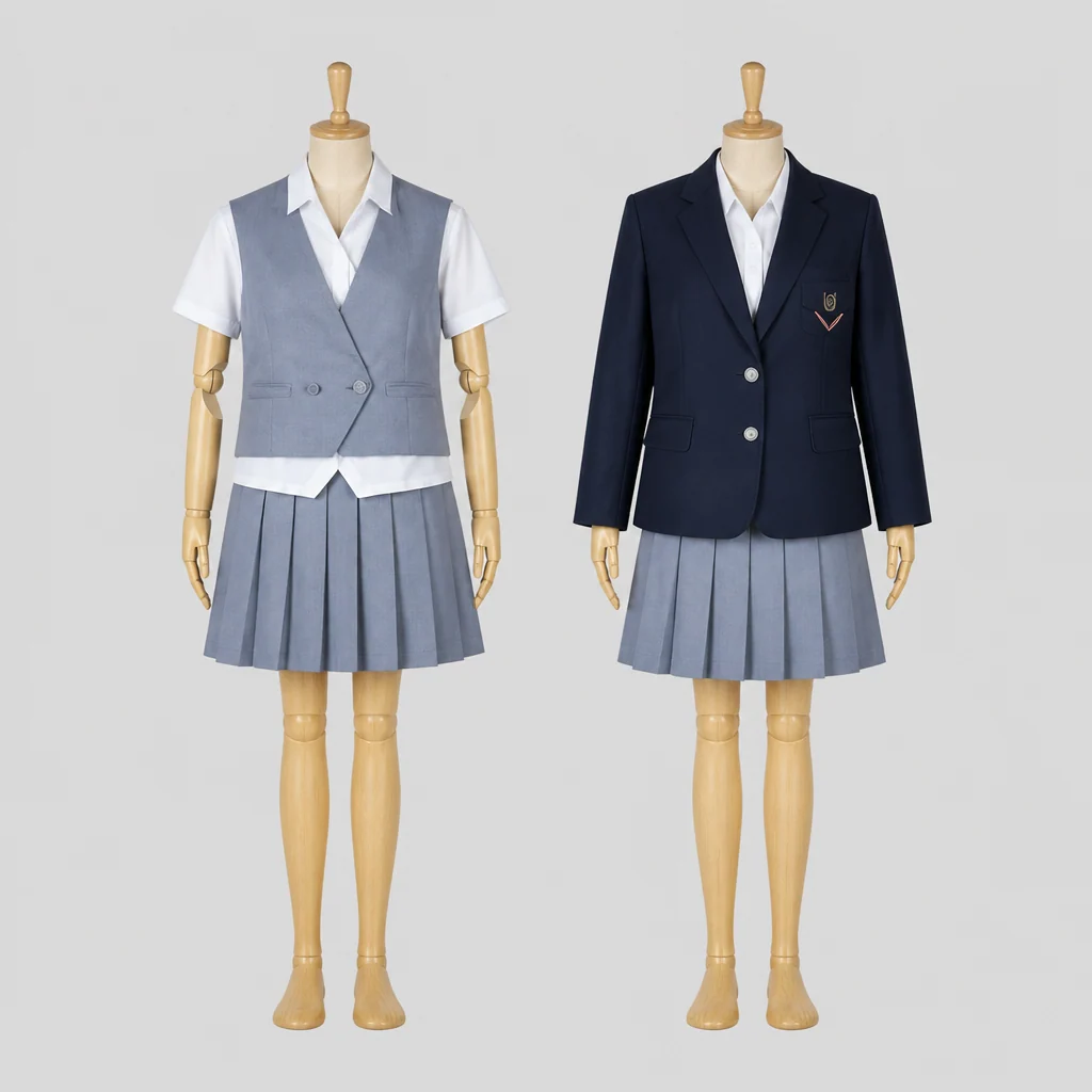 桐陽高校の女子の制服のイメージ