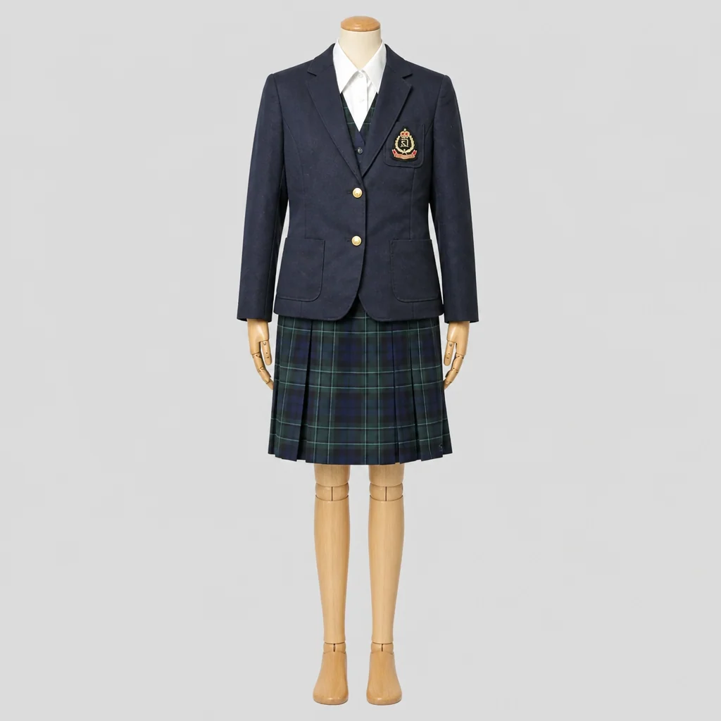静岡女子高校の制服のイメージ